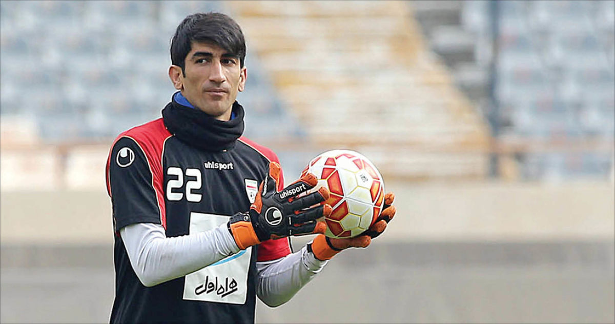  واکنش بیرانوند به پرسپولیسی شدن سروش+عکس
