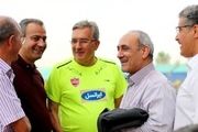 گرشاسبی به رختکن پرسپولیس رفت