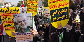 حضور فرزند رهبر انقلاب در اجتماع امت رسول الله(ص)