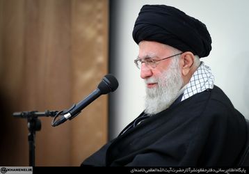 دیدار جمعی از مسئولان سازمان تبلیغات اسلامی با رهبر انقلاب/گزارش تصویری