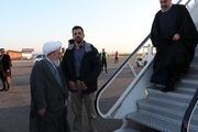 روحانی وارد استان مازندران شد