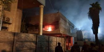 حمله اغتشاشگران عراقی به اماکن گروه‌های مقاومت+ فیلم