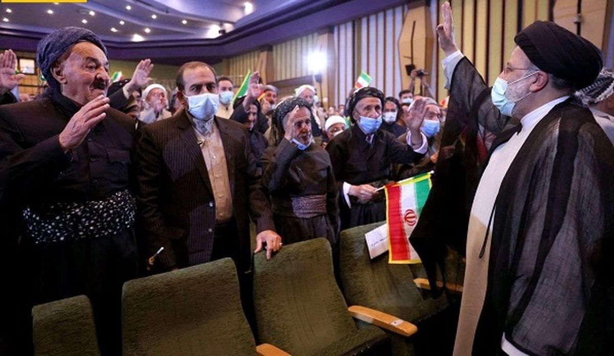 میهمان نوازی مرزبانان تُرک و کُرد از رئیس جمهور