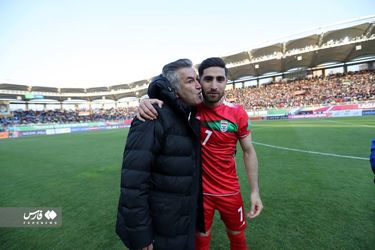 برد شیرین ایران مقابل لبنان/گزارش تصویری