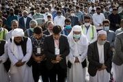 
اقامه نماز عید قربان اهل سنت در تهران
