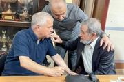 جلسه صمیمی مدیرعامل پرسپولیس با پیشکسوتان این تیم+ عکس