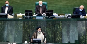 حضور رئیس جمهور و اعضای هیات دولت در نشست علنی فردای مجلس