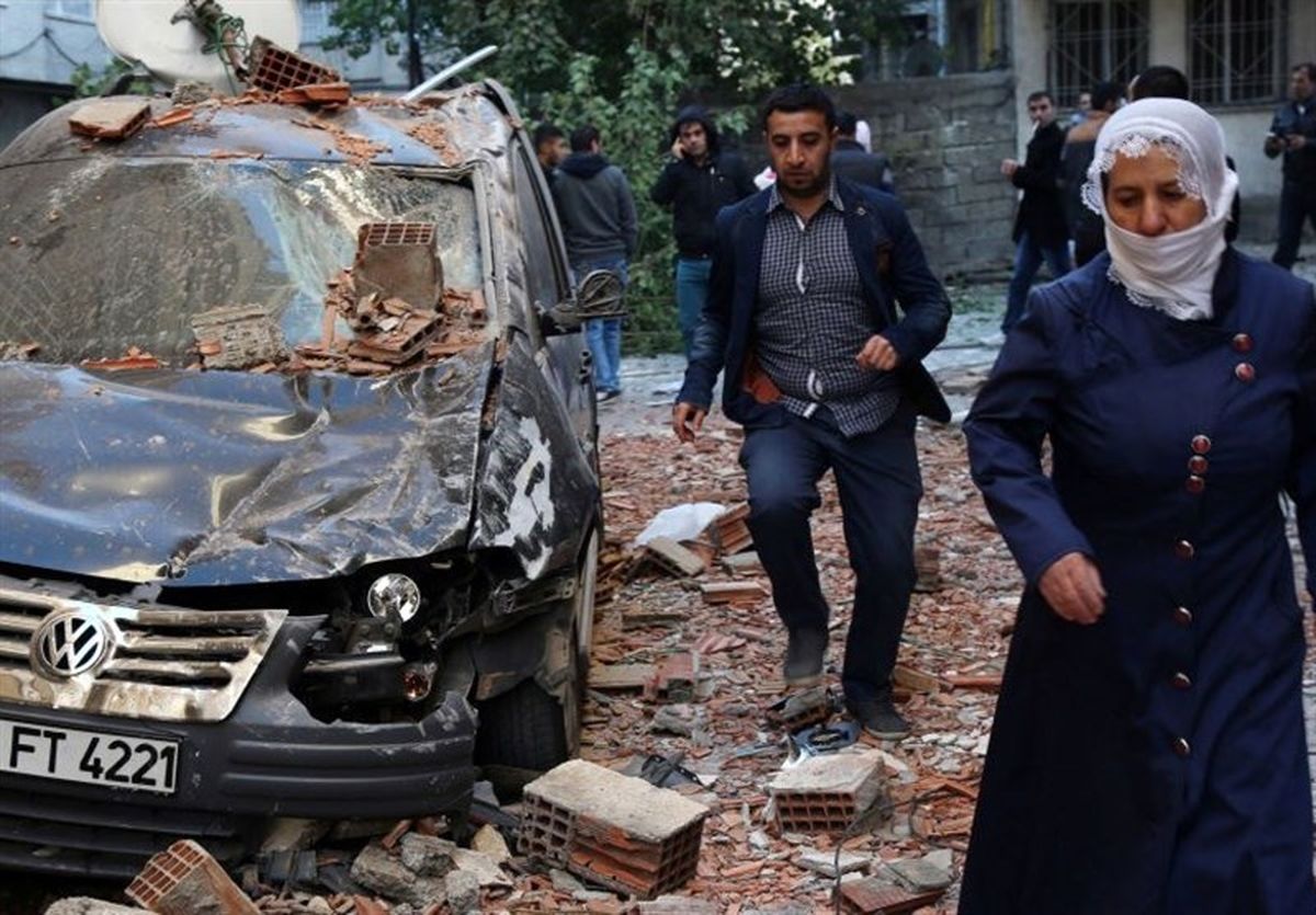 انفجار بمب در جنوب شرق ترکیه