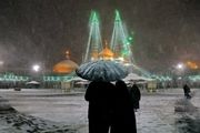 سرمای سیبری در قم!