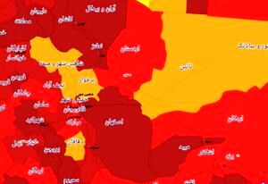 ماجرای قرمز شدن نقشه کرونایی کشور