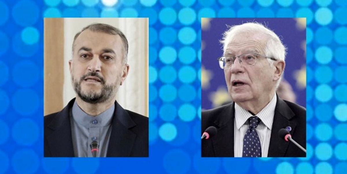 گفت‌وگوی بورل با امیرعبداللهیان درباره انفجار تروریستی کرمان