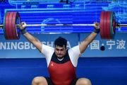 3 مدال طلا بر سینه داوودی در وزنه‌برداری قهرمانی آسیا