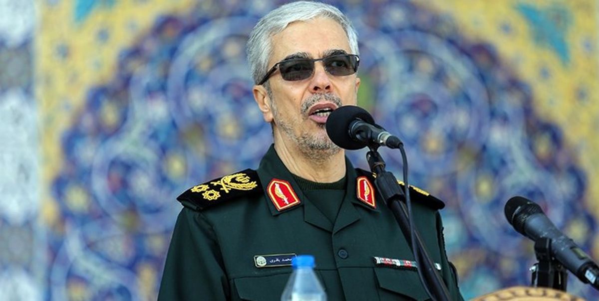 سرلشکر باقری: هیچ وقت تهدید را کوچک نمی‌گیریم