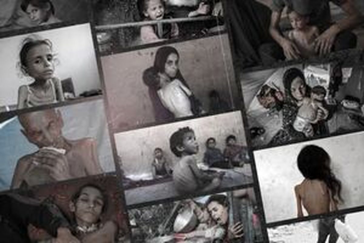 ادامه کابوس گرسنگی در غزه با پوشش آتش‌بس