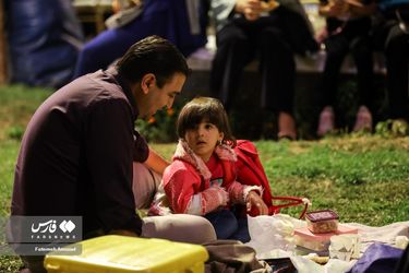 ضیافت افطاری فلسطینی/گزارش تصویری