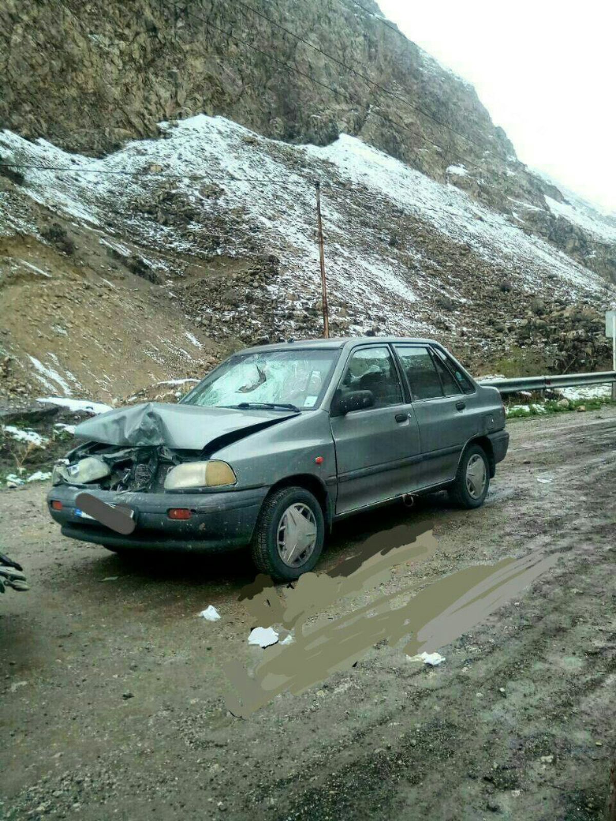 وقوع ۲۰مورد ریزش کوه در محور هراز