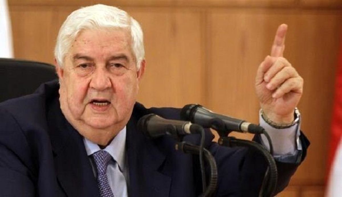 وزیر امور خارجه سوریه: با اشباح صحبت نمی‌کنیم!