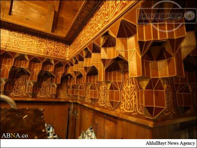 ضریح امام حسین (ع) از داخل+تصاویر