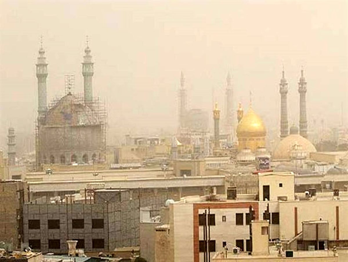 این روزها هوای استان قم حال خوبی ندارد!