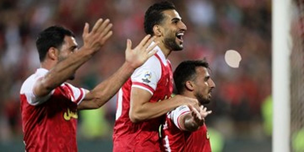 گل دوم پرسپولیس به استقلال تاجیکستان با کمک VAR/فیلم