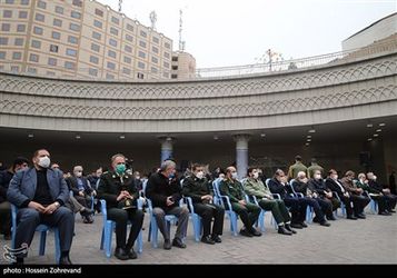 رونمایی از دیوارنگار سپاه محمد رسول الله (ص)/گزارش تصویری