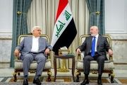 دیدار فالح الفیاض و رئیس‌جمهور عراق