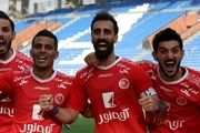 واکنش بازیکن پدیده به بلند بودن چمن ورزشگاه در بازی با پرسپولیس