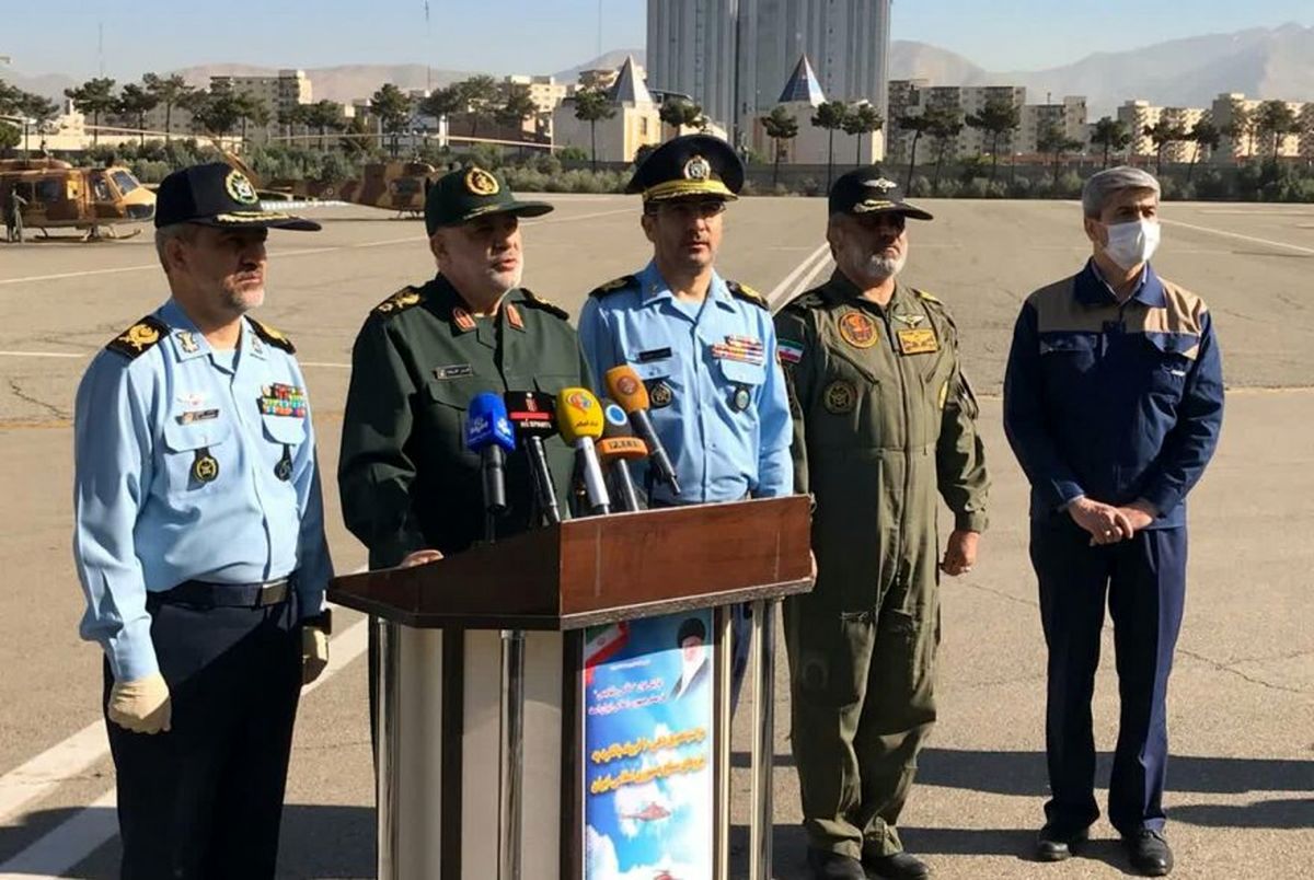 آمادگی ۱۰ فروند بالگرد جهت پرواز در فراز آسمان ایران