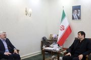 نشست مشترک رئیس فدراسیون اسکواش و وزیر ورزش