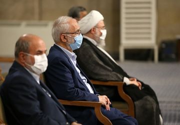 دیدار اعضاء مجمع تشخیص مصلحت نظام با رهبر انقلاب اسلامی/گزارش تصویری