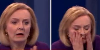 زهره ترک شدن لیز تراس هنگام تهدید  پوتین +فیلم 