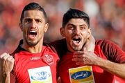گل اول پرسپولیس به نساجی مازندران+ فیلم