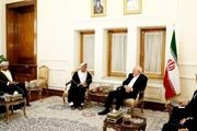 معاون وزیر خارجه عمان با ظریف در تهران دیدار کرد
