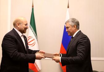 قالیباف پیام مهم رهبر انقلاب به پوتین را تحویل داد+فیلم