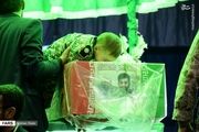 ورود پیکر شهید حججی به میدان امام (ره) اصفهان/ عکس