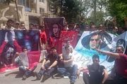 تجمع هواداران کریمی در تمرین پرسپولیس