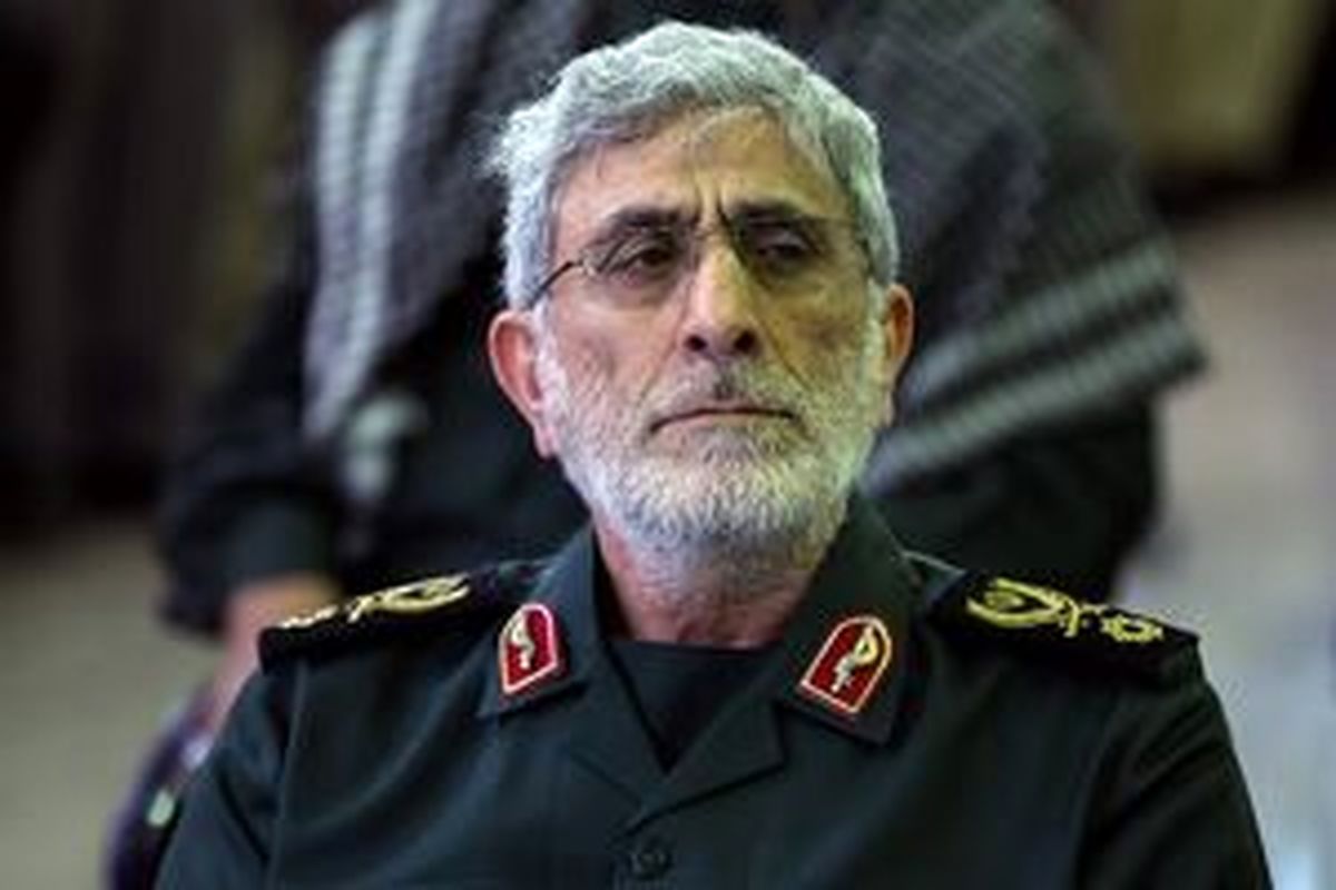  سردار قاآنی در مراسم دعای عرفه