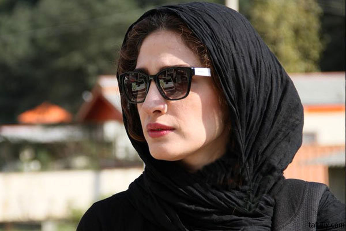 چهره مغموم خانم بازیگر/ عکس