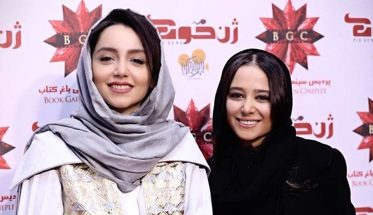 الناز حبیبی پشت نازنین بیاتی درآمد!