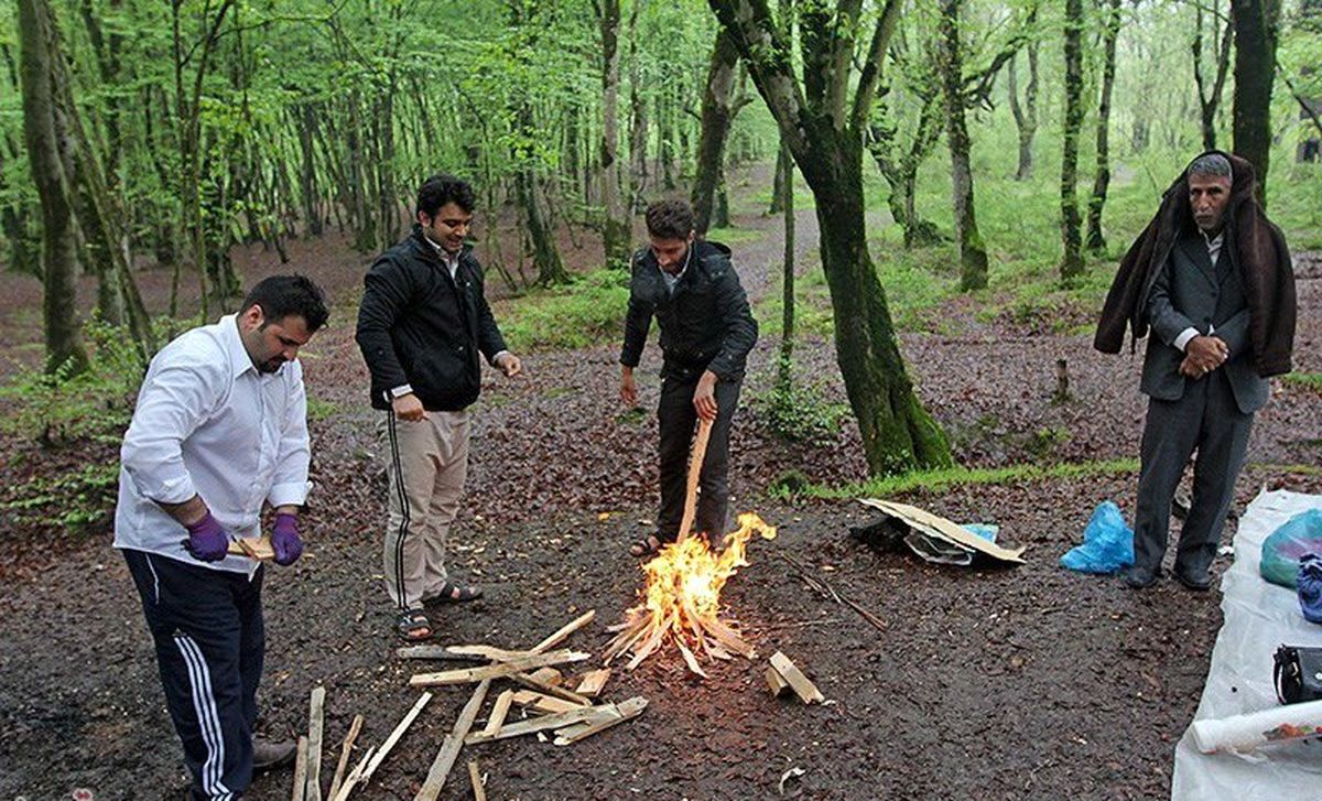 احتمال وقوع حریق در جنگل های خجیر و سرخه‌حصار 