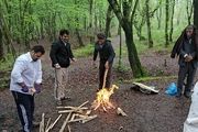 احتمال وقوع حریق در جنگل های خجیر و سرخه‌حصار 