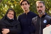 سنگ تمام همسر منصور پور حیدری برای محمد نادری