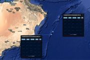 ناو آمریکایی در نزدیکی سواحل جنوب عمان
