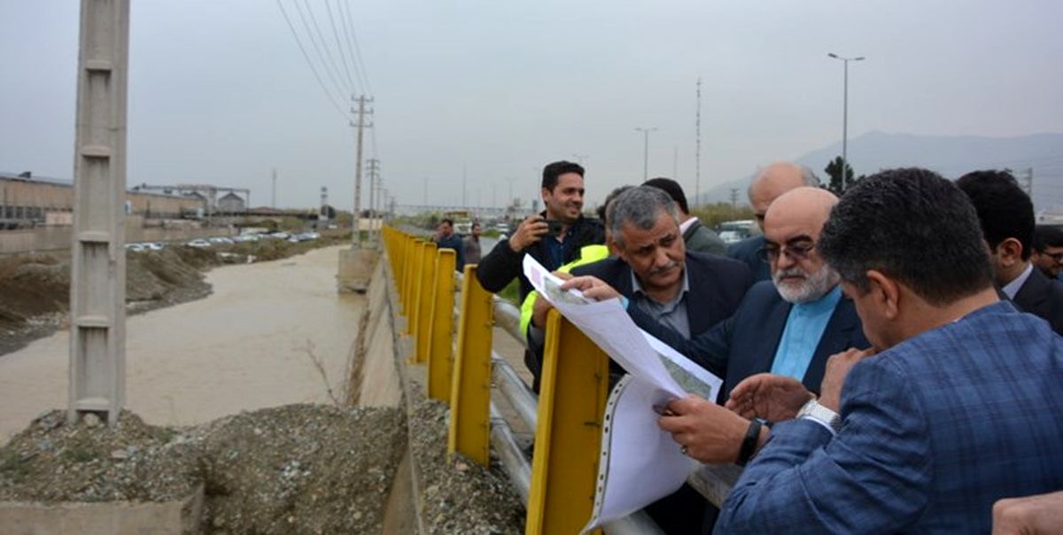بازدید رئیس سازمان بازرسی کل کشور از مناطق سیل‌خیز تهران