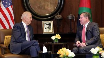 حمایت بایدن از شاه اردن