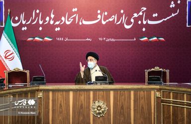 نشست رئیس جمهور با جمعی از اصناف و بازاریان/گزراش تصویری