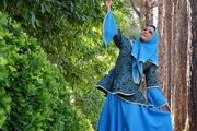 خانم بازیگر با لباس سنتی زیبا/ عکس