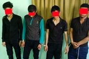  جولان وقیحانه 4 مرد شوم با آزادی از زندان در آبادان