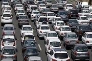 ترافیک سنگین در مسیرهای خروجی شمال