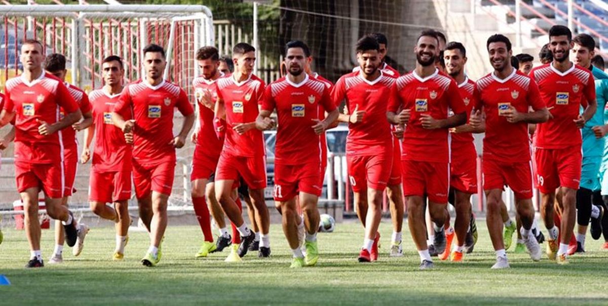 محرومان پرسپولیس اختصاصی تمرین کردند